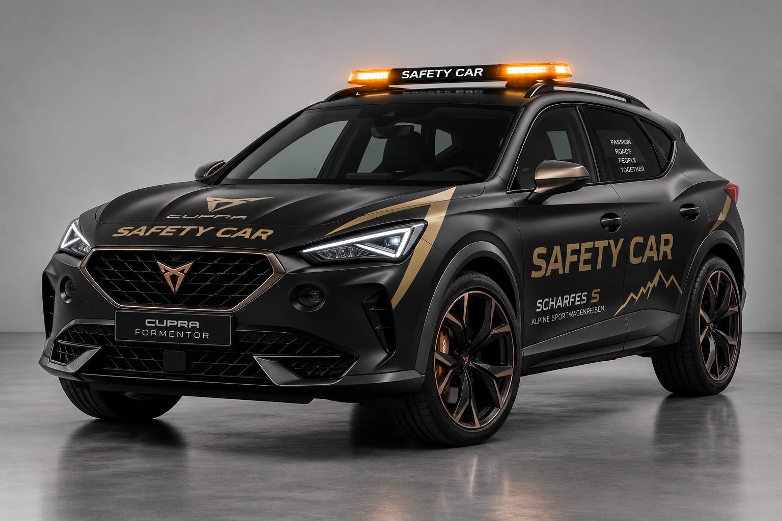 Safetycar von SCHARFES S Alpine Sportwagenreisen